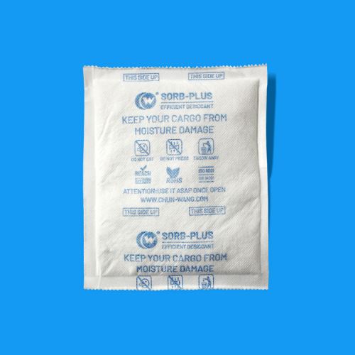 貨物を湿気による損傷から保護する高効率の Sorb-Plus 乾燥剤